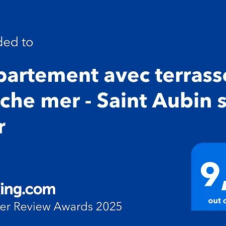 Avec Terrasse Proche - Aubin Sur Apartment